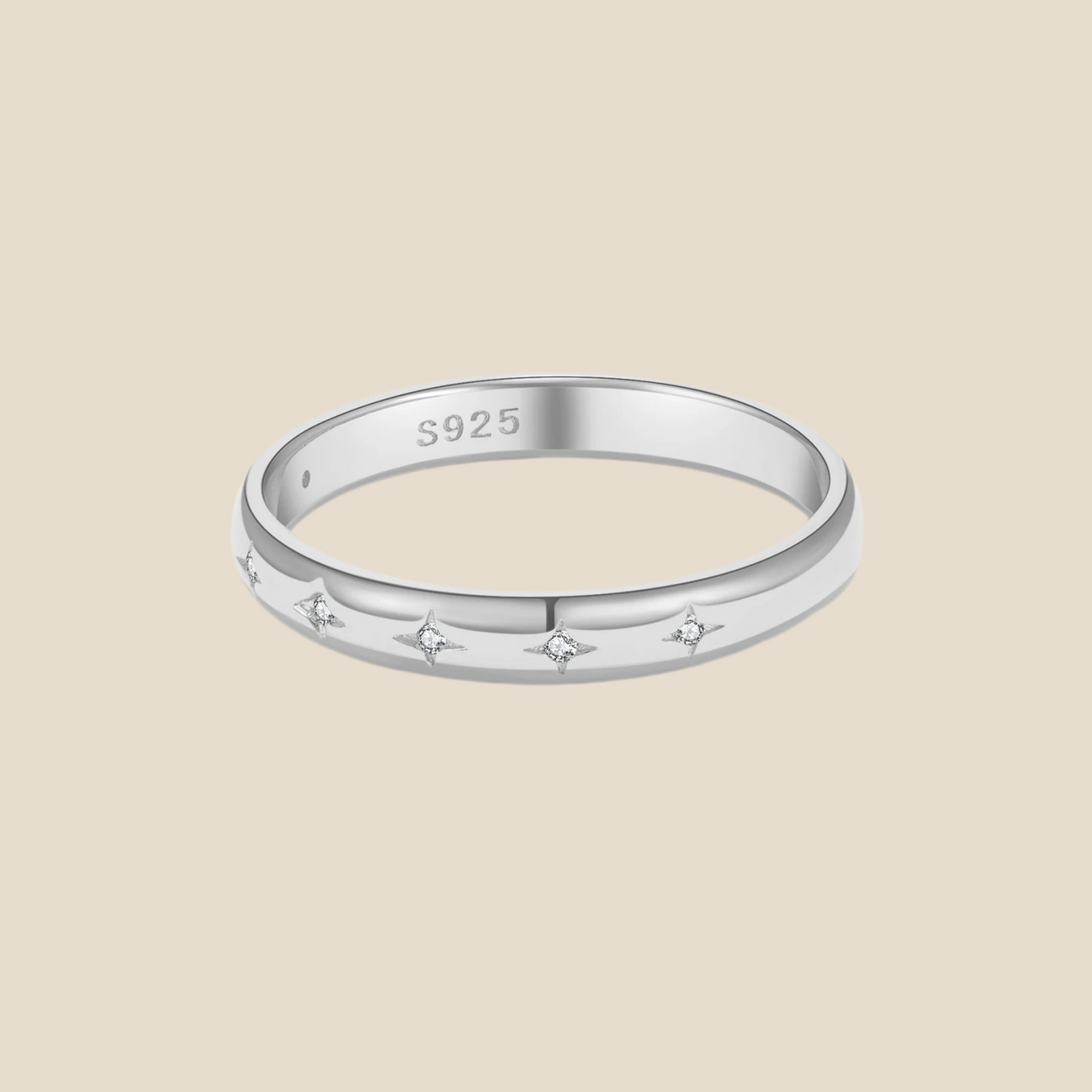 Anillo Estrella Dorada