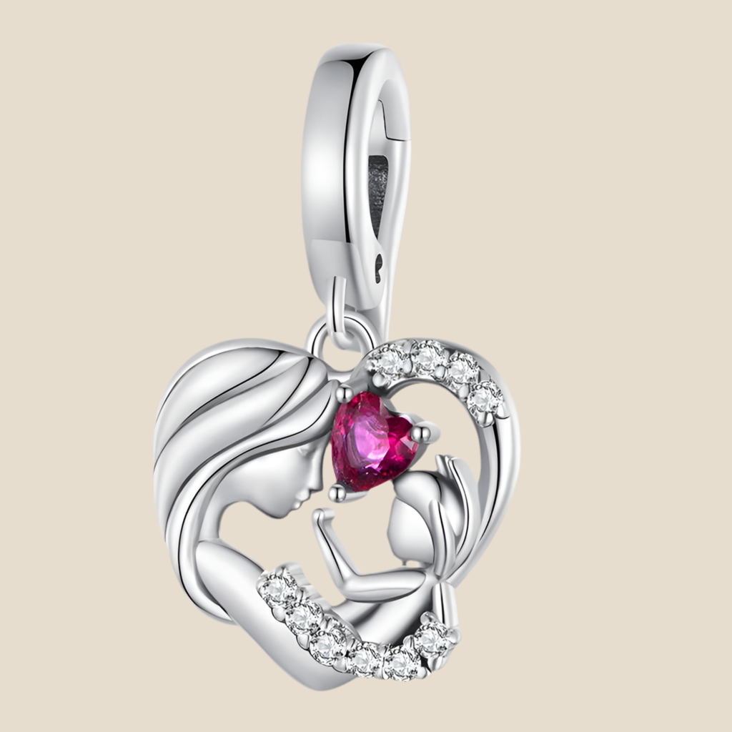 Vínculo Infinito · Set de Charms Familiares en Plata de Ley 925