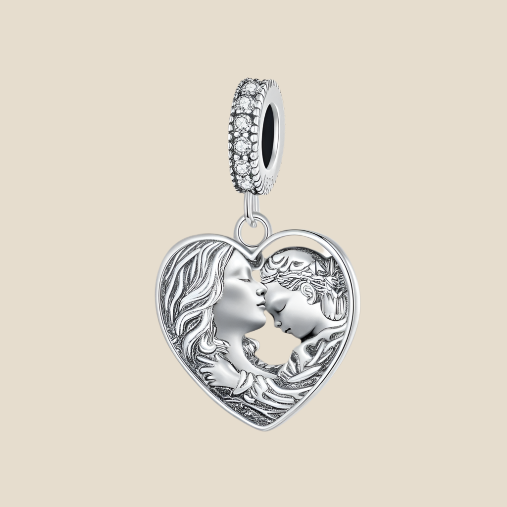 Vínculo Infinito · Set de Charms Familiares en Plata de Ley 925