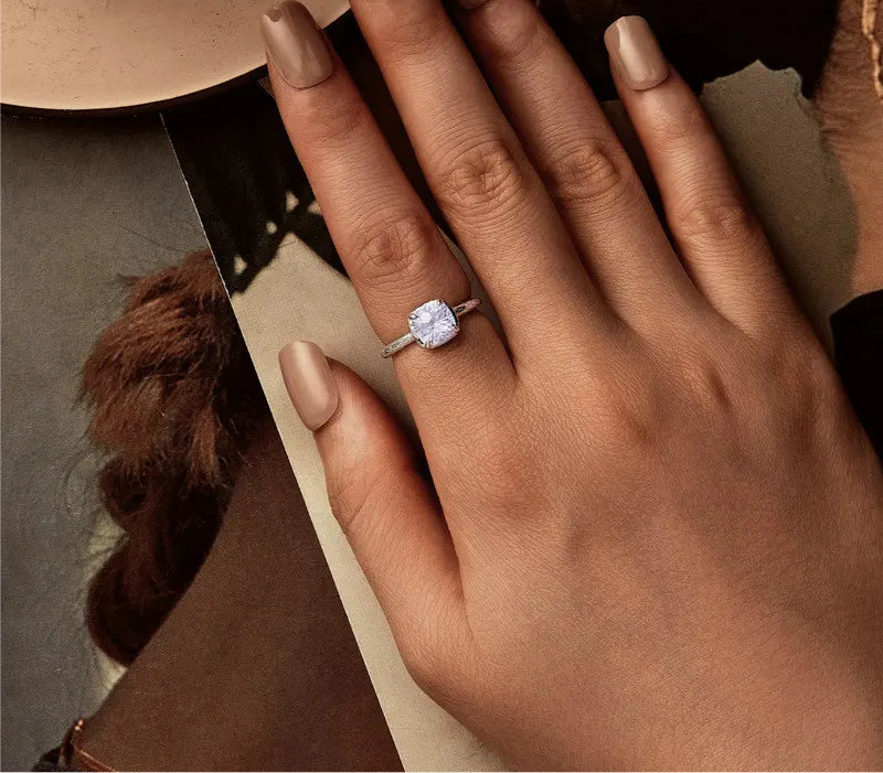 Anillo Cuadrado Lumina