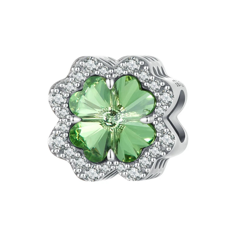 Esencia Verde · Set de Charms Naturales en Plata de Ley 925
