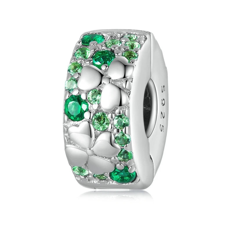 Esencia Verde · Set de Charms Naturales en Plata de Ley 925