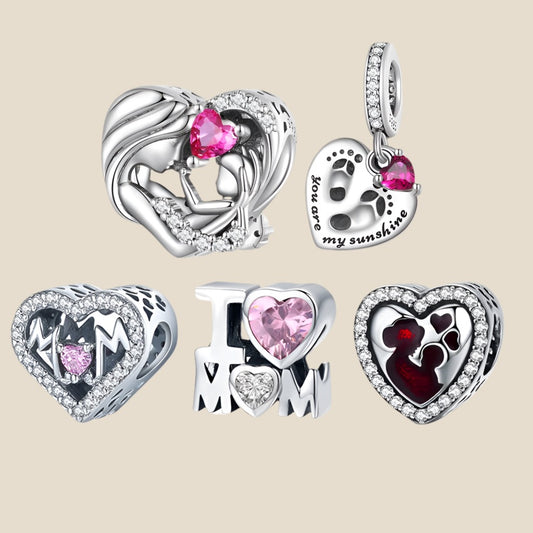 Lazos Eternos · Set de Charms Madre e Hijo