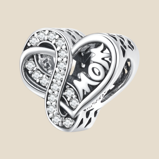 Vínculo Infinito · Set de Charms Familiares en Plata de Ley 925