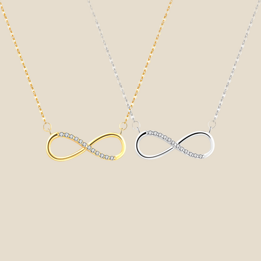 Collar Brillo Infinito