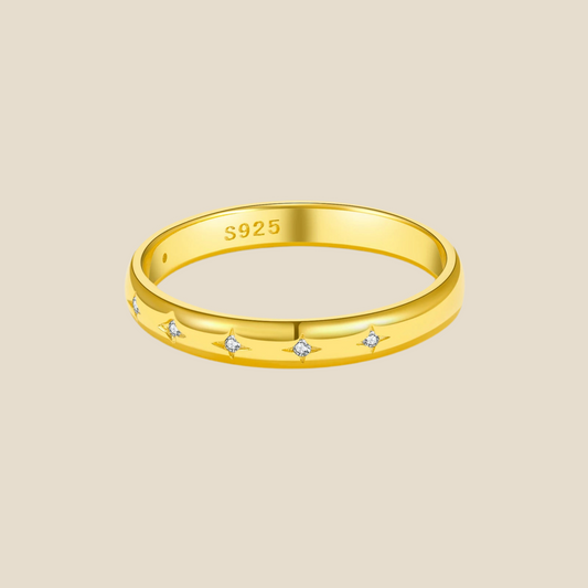 Anillo Estrella Dorada